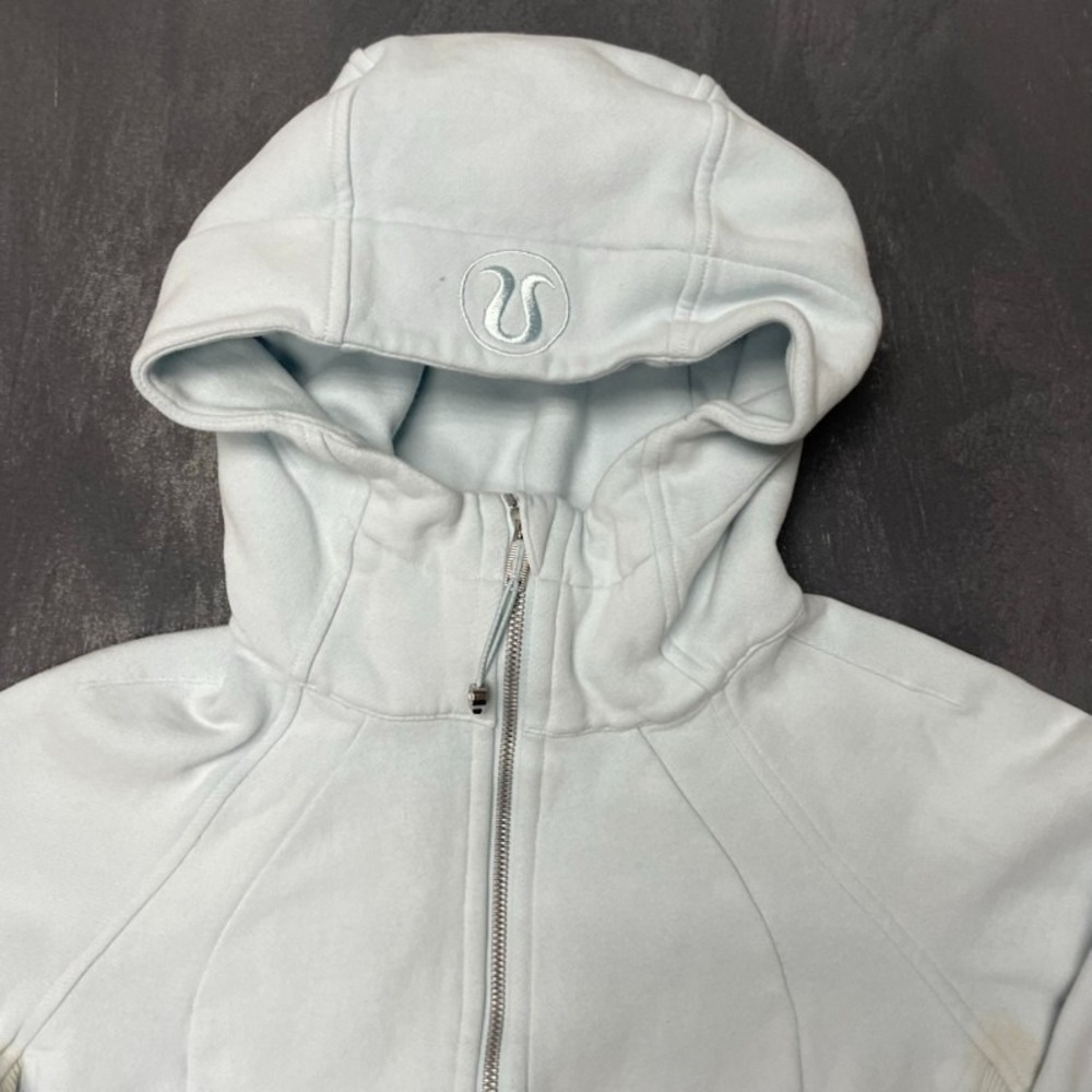 Lululemon Scuba Full-Zip Hoodie classic athletic sweater womens Sz 6 - Picture 2 of 14